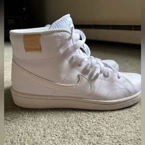 Womens White Nike Court Royale 2 Mid